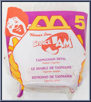 Tasmanian Devil from Space Jam - Puzzle Base manufactured by McDonald's [Front]