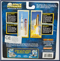 Apollo & Shuttle Mini Mission Set from Space Voyagers - Adventure Fleet manufactured by Action Products [Back]