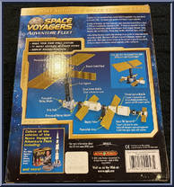 International Space Station Expedition One from Space Voyagers - Adventure Fleet manufactured by Action Products [Back]