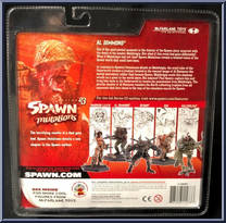 Al Simmons (No Helmet) from Spawn - Series 23 - Mutations manufactured by McFarlane [Back]