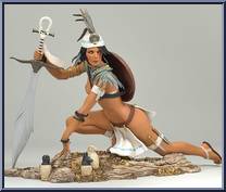 Warrior Isis from Spawn - Series 33 - Age of Pharaohs manufactured by McFarlane [Loose]
