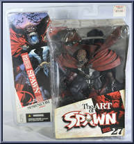 Spawn (Issue 85 Cover Art)  from Spawn - Series 27 - The Art of Spawn manufactured by McFarlane [Front]