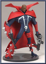 Spawn X (Blue) from Spawn - Series 32 - Adventures of Spawn 2 manufactured by McFarlane [Loose]
