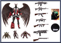 King Spawn & Demon Minions from Spawn (2020 Series) - Basic Series manufactured by McFarlane [Loose]