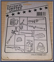 Accessory Pack #1 from Special Force - Accessory Packs manufactured by Unknown [Back]