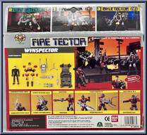 Fire Tector from Special Rescue Police Winspector - Basic Series manufactured by Bandai [Back]