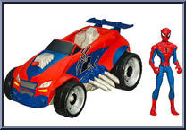 Spider-Man Crime Cruiser from Spectacular Spider-Man (Animated) - Vehicles manufactured by Hasbro [Loose]