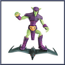 Green Goblin (Cool Goblin Glider) from Spectacular Spider-Man (Animated) - Basic Series manufactured by Hasbro [Loose]