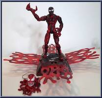 Carnage from Spider-Man (2000) - Reissue Series manufactured by Toy Biz [Loose]