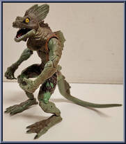 Lizard (Tail Attack) from Spider-Man (2000) - Series 10 manufactured by Toy Biz [Loose]