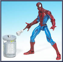 Spider-Man (Magnetic Shoot & Grab) from Spider-Man (2000) - Series  7 manufactured by Toy Biz [Loose]