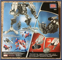Symbiote Spider-Man from Spider-Man 3 - Vehicles manufactured by Mega Bloks [Back]