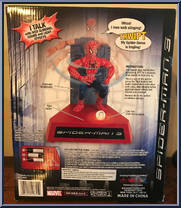 Spider-Man from Spider-Man 3 - Banks manufactured by Thinkway Toys [Back]