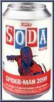 Spider-Man 2099 (Unmasked) from Spider-Man - Across the Spider-Verse - Soda manufactured by Funko [Front]