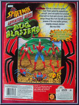 Spider-Man (Tarantula Blast) from Spider-Man - Adventure Hero - Bug Blasters manufactured by Toy Biz [Back]