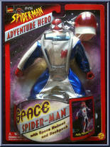 Spider-Man (Space) from Spider-Man - Adventure Hero - Carded manufactured by Toy Biz [Front]