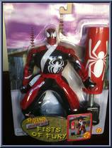 Spider-Man (Thunder Strike) from Spider-Man - Adventure Hero - Carded manufactured by Toy Biz [Front]