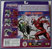 Venom vs Carnage from Spider-Man - Classics - Multi-Packs manufactured by Toy Biz [Back]