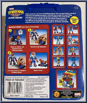Thing (Space) from Spider-Man & Friends - Basic Series manufactured by Toy Biz [Back]