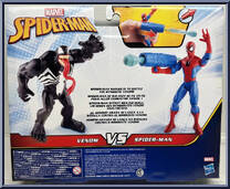 Spider-Man vs Venom from Spider-Man - 2-Packs manufactured by Hasbro [Back]