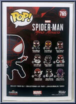 Miles Morales (Classic Suit) from Spider-Man - Miles Morales - Pop! Vinyl Figures manufactured by Funko [Back]