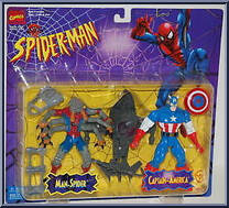 Man-Spider & Captain America Action Figure
