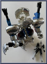 Spider-Man (Spider Armor) from Spider-Man - Battle Action Mega-Armor manufactured by Toy Biz [Loose]