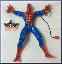 Spider-Man (Web Racer) from Spider-Man - Animated - Series 1 manufactured by Toy Biz [Loose]