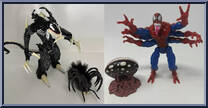 Venom vs. Spider-Man - Venom The Symbiote and Doppelganger Spider