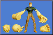 Sandman (5 Attack Hands) from Spider-Man - Trilogy Series - Basic Series manufactured by Hasbro [Loose]