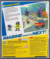 Spongebob (Pirate) & Gary from Spongebob Squarepants - Imaginext manufactured by Fisher-Price [Back]