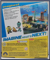 Spongebob & Squidward (Camp Coral) from Spongebob Squarepants - Basic Series manufactured by Fisher-Price [Back]