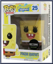 SpongeBob (Glow in the Dark) from Spongebob Squarepants - Pop! Vinyl Figures manufactured by Funko [Front]