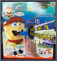 Spongebob (Beach Blastin') from Spongebob Squarepants - Basic Series manufactured by Mattel [Back]