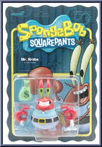 Mr. Krabs from Spongebob Squarepants - ReAction Figures manufactured by Super7 [Front]