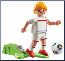 Soccer Player (England) Action Figure