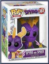 Spyro and Sparx from Spyro - Pop! Vinyl Figures manufactured by Funko [Front]