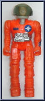 Capt. Pete Yablonsky from Starcom - Starbase Command manufactured by Coleco [Loose]