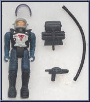 Lone Wolf / Sgt. Ramor from Starcom - Basic Series manufactured by Mattel [Loose]
