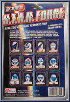Electro (with Space Vehicle) from S.T.A.R. Force - Strategic Astronaut Response Team manufactured by Lanard Toys [Back]