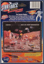Red Astronaut from S.T.A.R. Force - Expedition Team manufactured by Lanard Toys [Back]