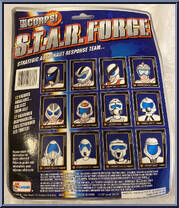 Sapper / Electro / Spector from S.T.A.R. Force - Strategic Astronaut Response Team manufactured by Lanard Toys [Back]