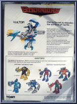 Vultor from Starriors - Deluxe Figures manufactured by Tomy [Back]