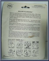 Killer Klondike from Star-Studded Wrestling - Basic Series manufactured by Diamond Toymakers [Back]