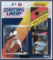 Cecil Fielder from Starting Lineup - Baseball - 1992 Series manufactured by Kenner [Front]