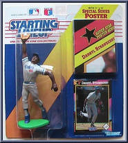 Darryl Strawberry from Starting Lineup - Baseball - 1992 Series manufactured by Kenner [Front]