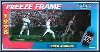 Greg Maddux from Starting Lineup - Baseball - Freeze Frame - 1998 manufactured by Kenner [Front]