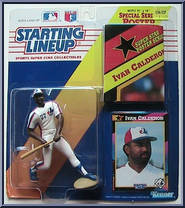 Ivan Calderon from Starting Lineup - Baseball - 1992 Series manufactured by Kenner [Front]