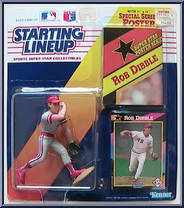 Rob Dibble from Starting Lineup - Baseball - 1992 Series manufactured by Kenner [Front]