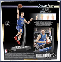 Luka Doncic from Starting Lineup - Basketball - Basic Series manufactured by Hasbro [Back]